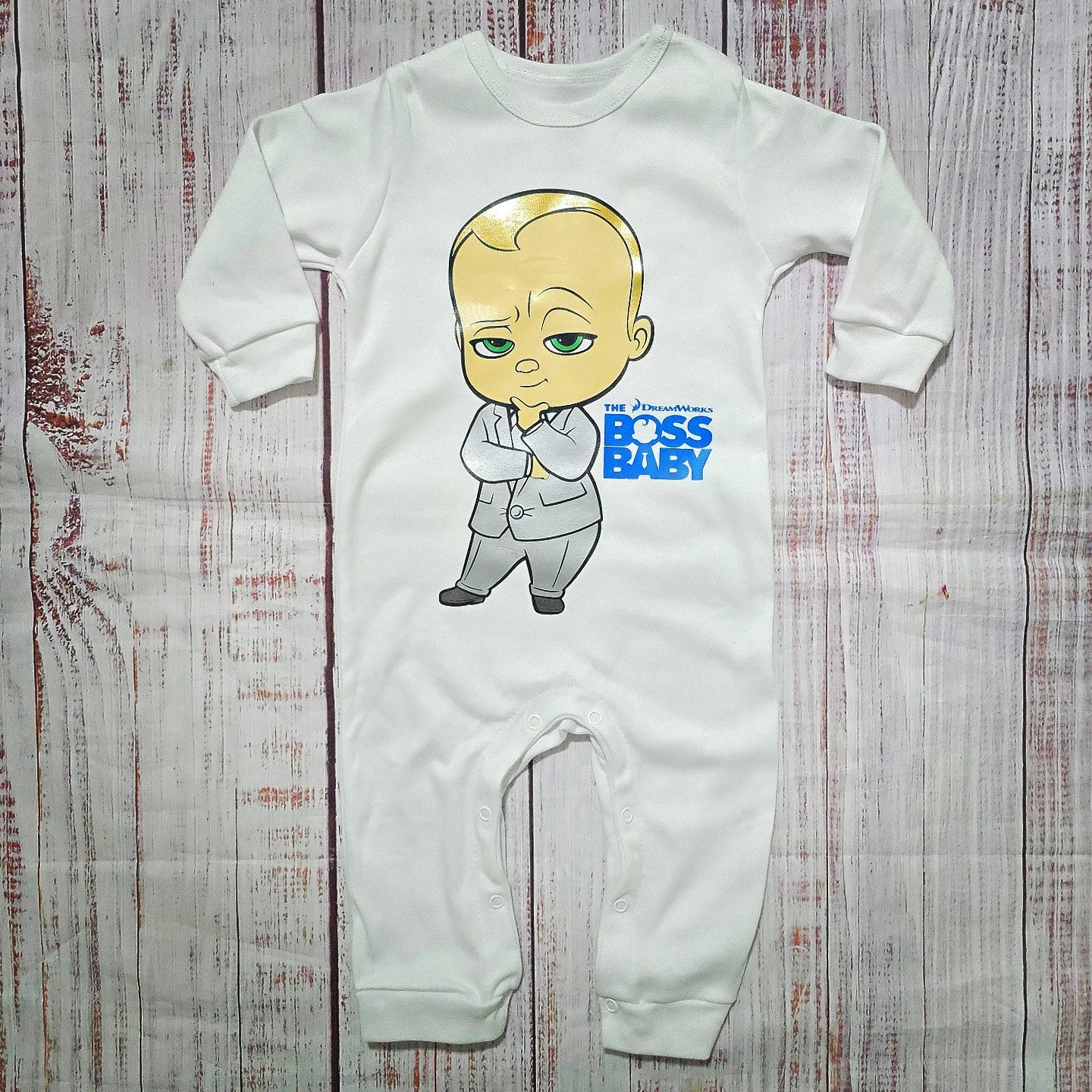 בגד גוף לתינוק בייבי בוס תחפושת תינוק לפורים