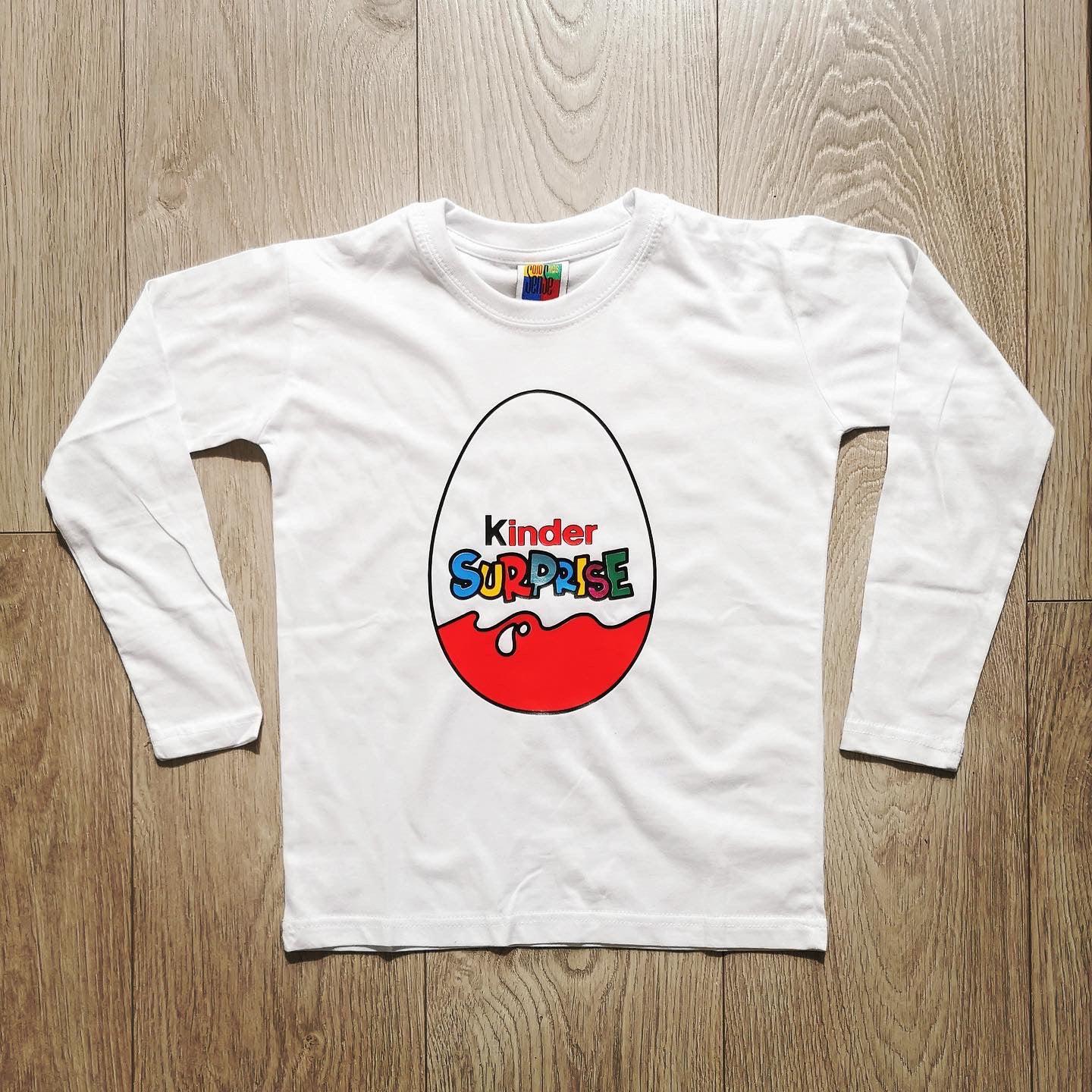 חולצת ילדים ביצת קינדר תחפושת תינוק לפורים