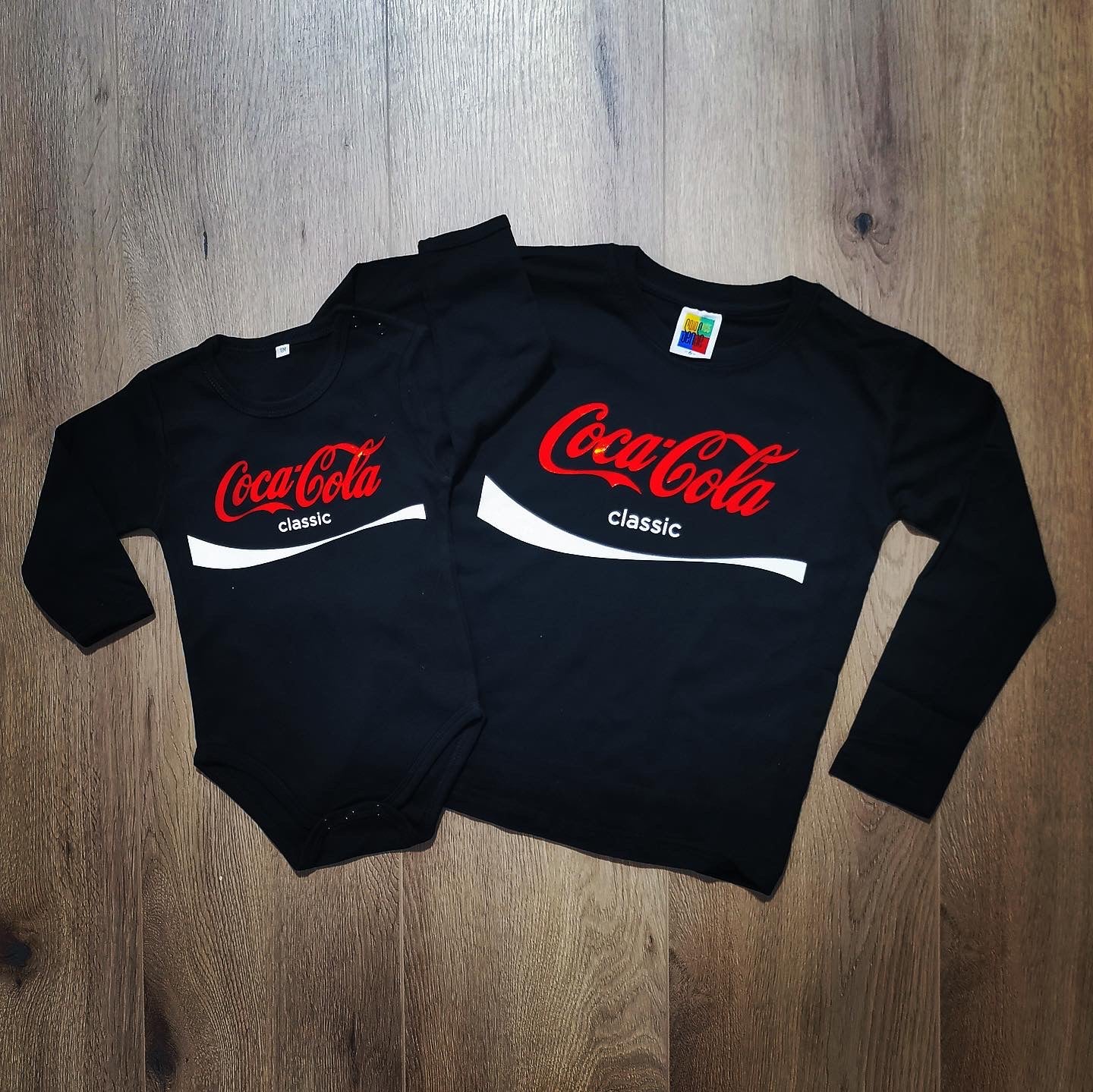 בגד גוף לתינוק עם הדפס קוקה קולה CLASSIC תחפושת לתינוק לפורים