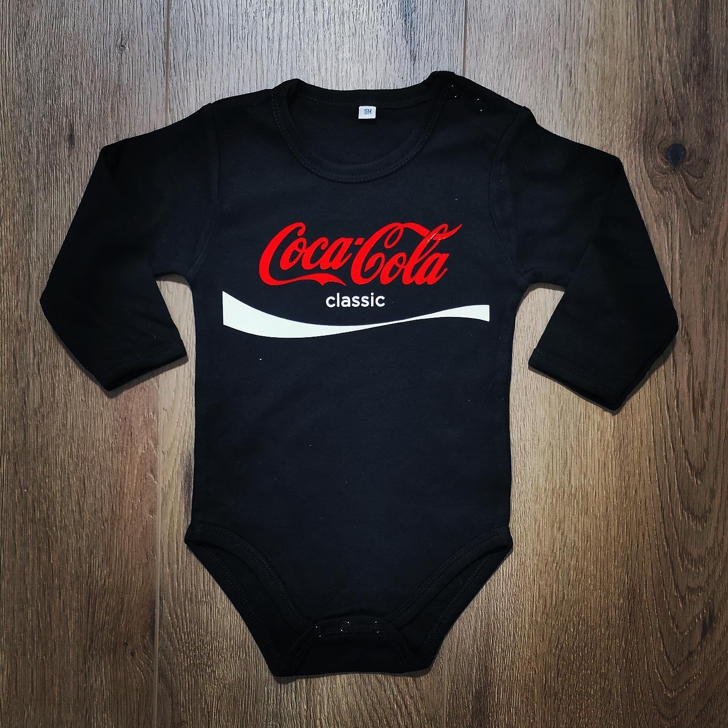 בגד גוף לתינוק קוקה קולה CLASSIC תחפושת לתינוק לפורים