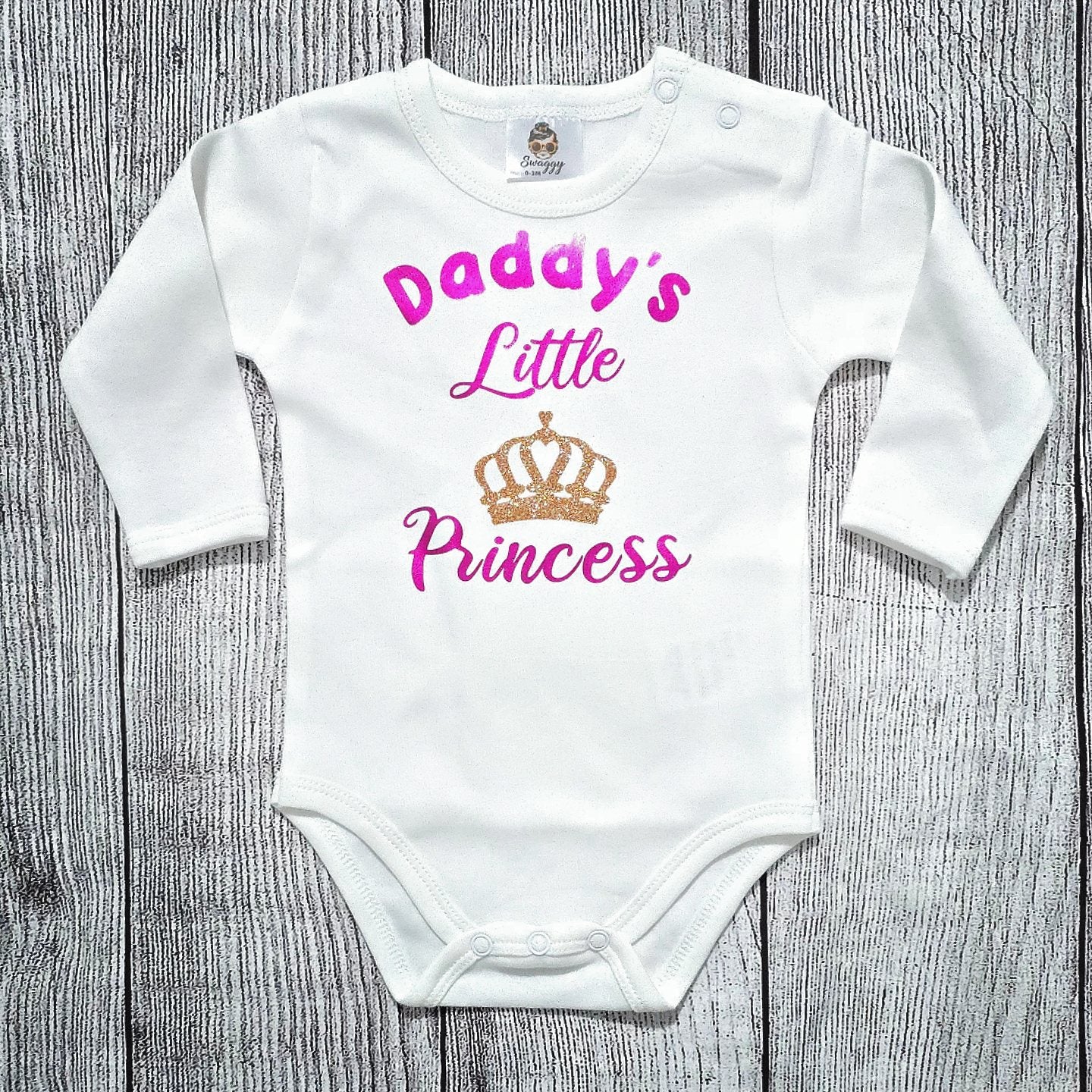 בגד לתינוק Daddy's little princess