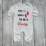 אוברול לתינוק You're going to be a Daddy! – הודעה על הריון לאבא