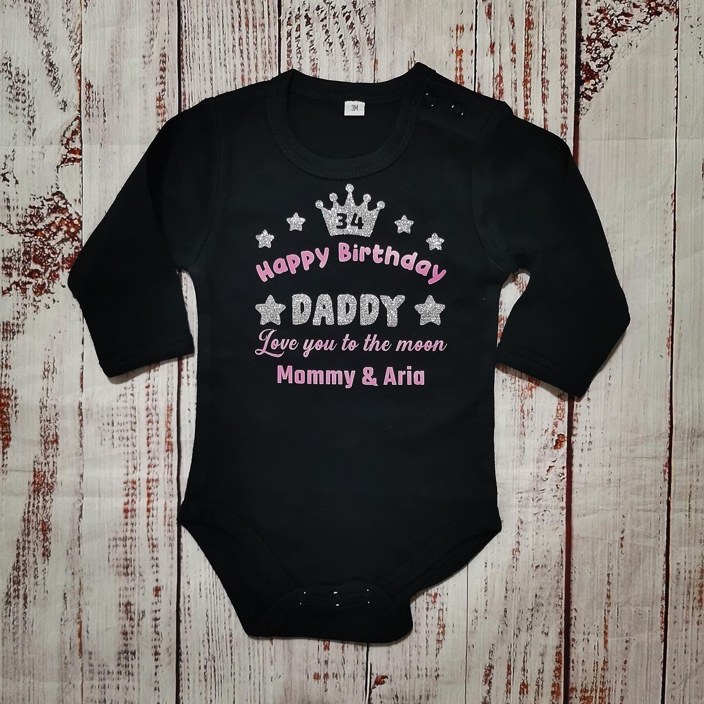 בגד לתינוק מזל טוב Best Daddy Forever