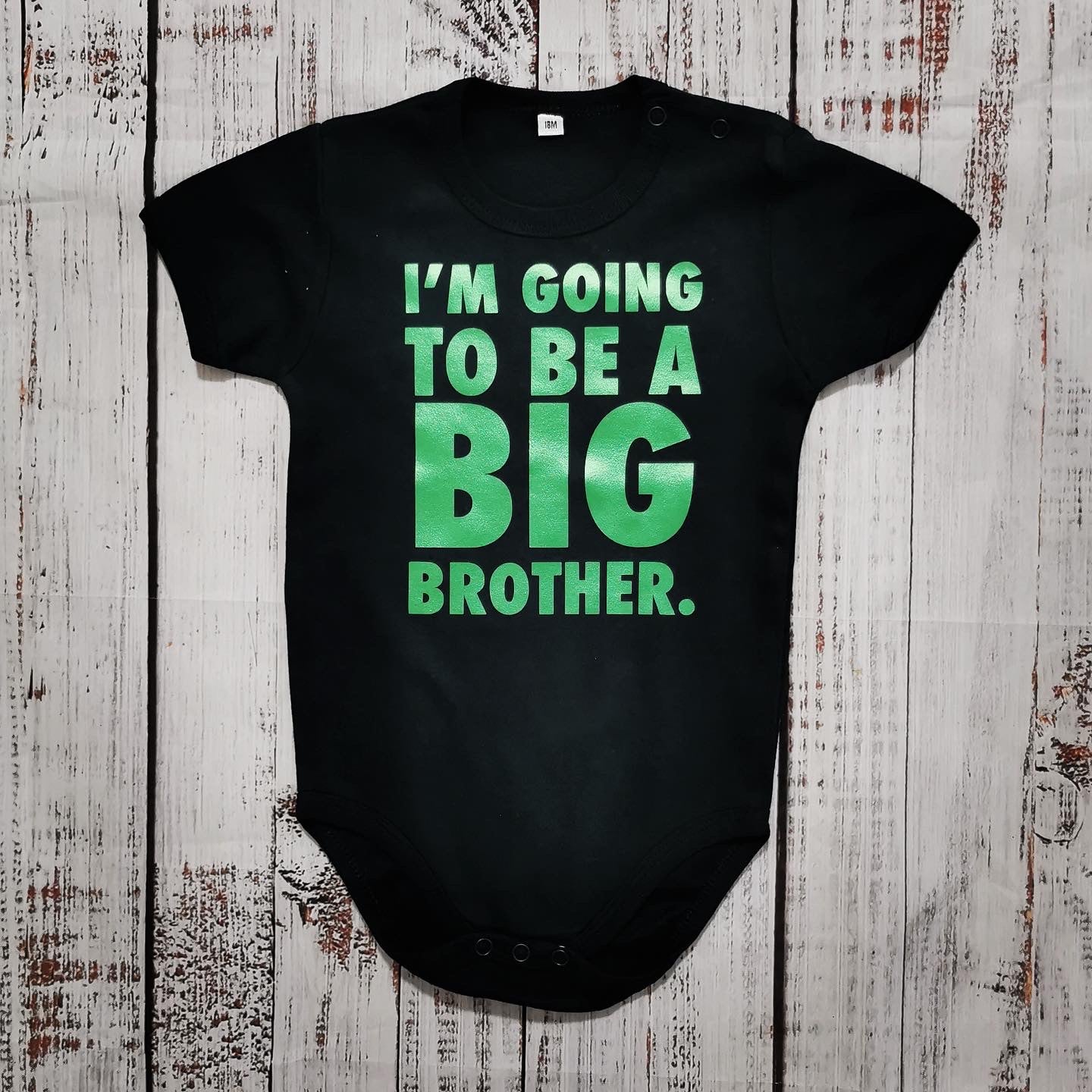 בגד לתינוק I'm going to be a big brother