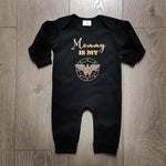אוברול לתינוק Mommy is my wonder woman מתנה לאמא המלכה