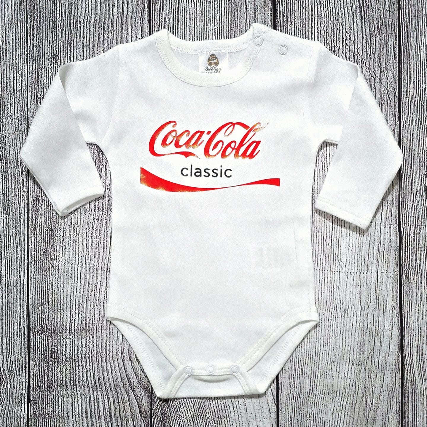בגד לתינוק קוקה קולה CLASSIC - תחפושת לפורים לתינוק