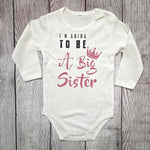 בגד לתינוק I'm going to be עם כתר