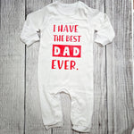 אוברול לתינוק I have the best dad EVER לחגיגה משפחתית