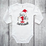 בגד לתינוק חג המולד הראשון שלי