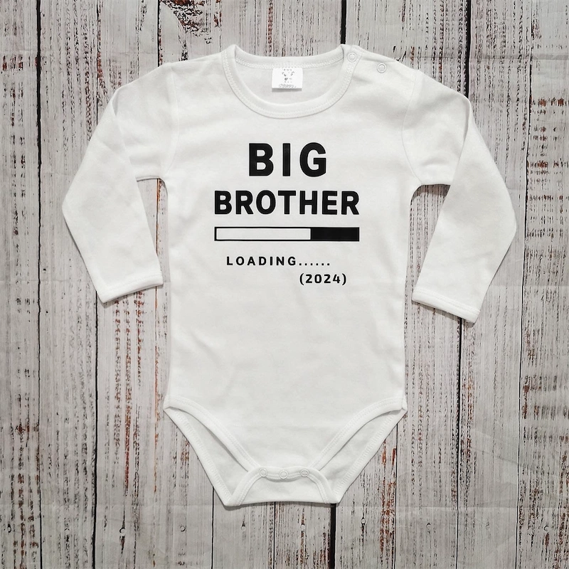 בגד לתינוק Big Brother Loading... - בגד גוף