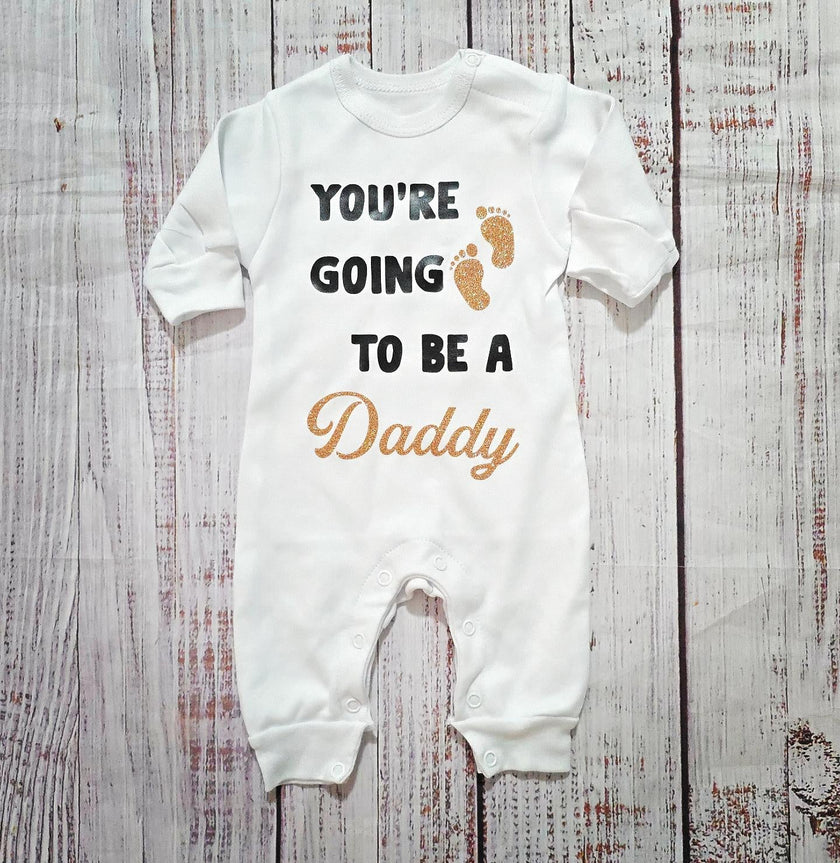 בגד לתינוק You're going to be a Daddy! - אוברול