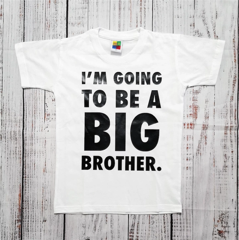 בגד לתינוק I'm going to be a big brother - חולצת ילדים