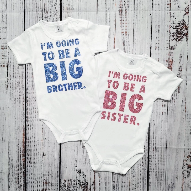 בגד לתינוק I'm going to be a big brother - בגד גוף
