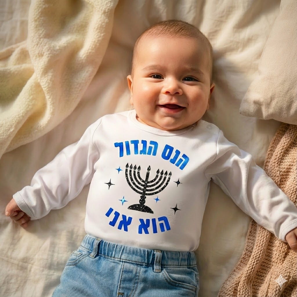 בגד לתינוק הנס הגדול הוא אני