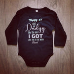 Ain't no daddy like the one I got-בגד גוף לתינוק-סוואגי