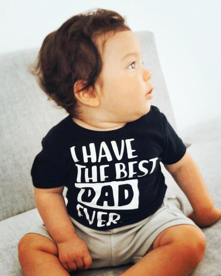 I have the best dad EVER-בגד גוף לתינוק-סוואגי