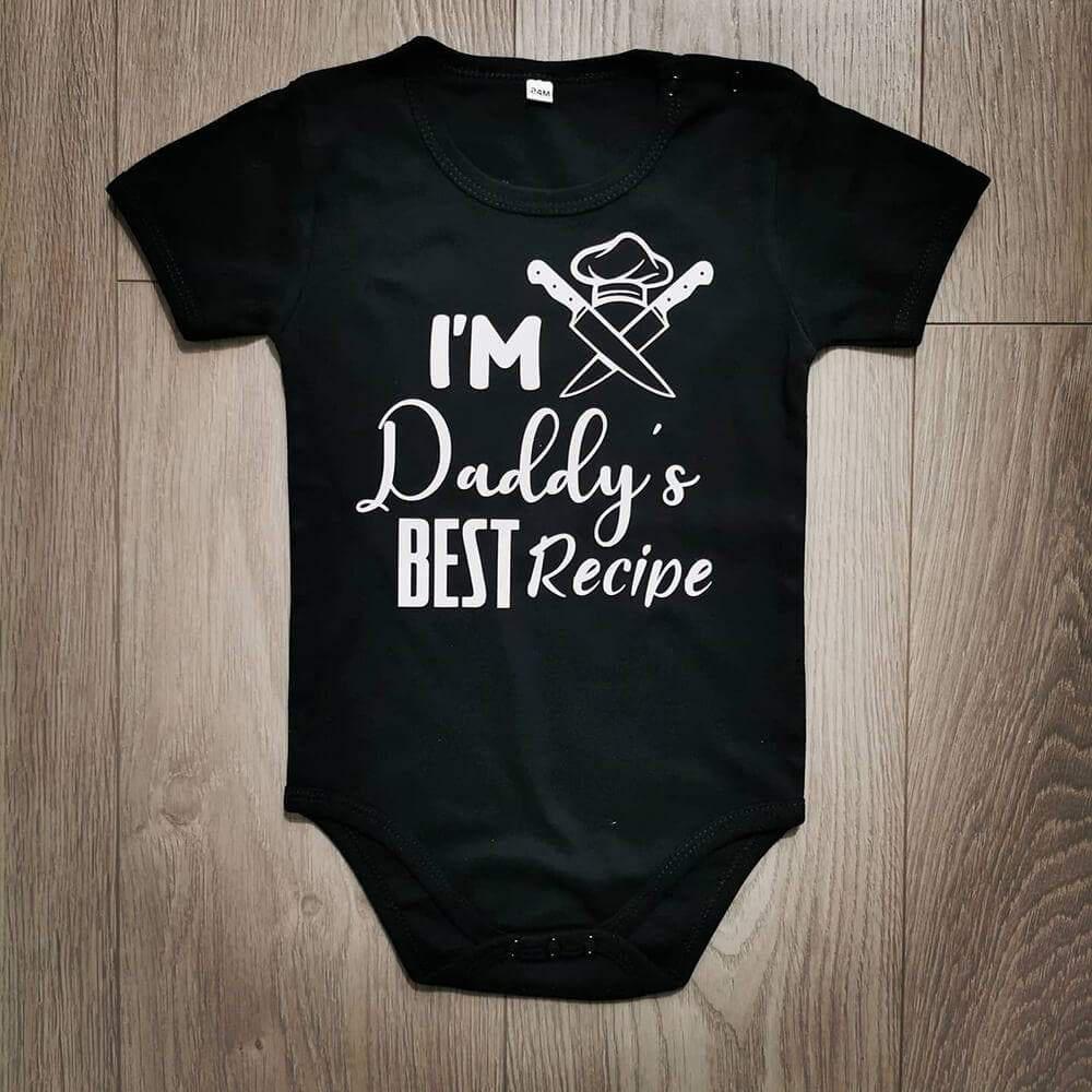 I'm daddy's best recipe-בגד גוף לתינוק-סוואגי