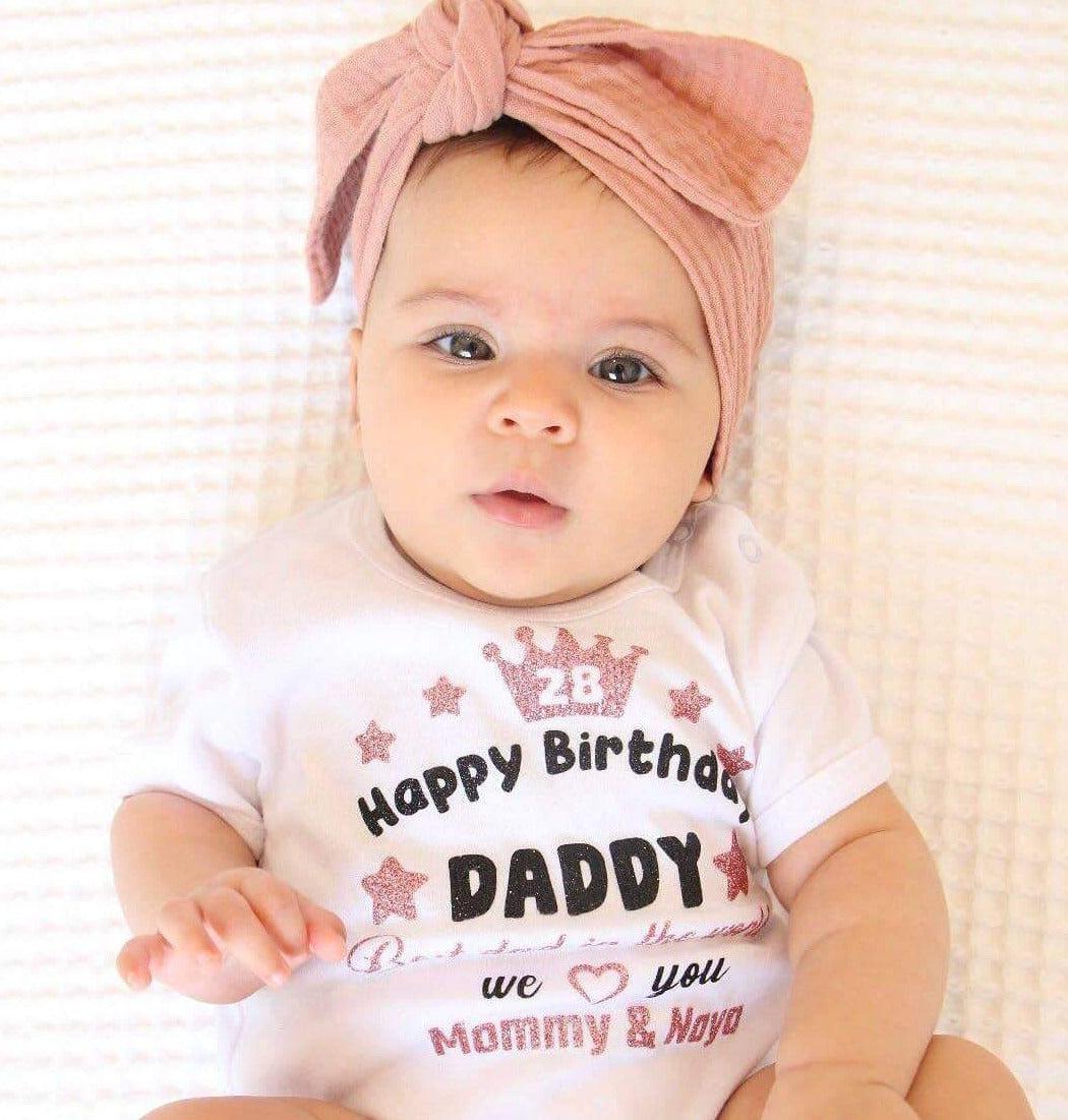 בגד לתינוק מזל טוב Best Daddy Forever