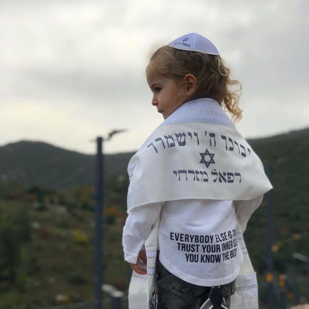 טלית 25 כסוף כהה מנצנץ